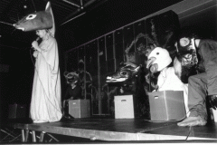 Matthias Davids, Evi Sicheneder, Wolfgang Layda, Lele Kleikamp und Michael Jahnig 1986
