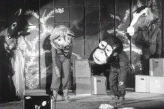 Matthias Davids = Ratte, Evi Sicheneder = Schwein, Michael Jahnig = Affe, Ulla Struck = Pferd 1986