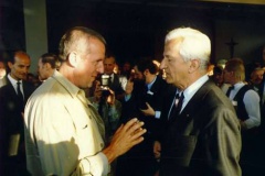 Peter Janssens und Richard von Weizsäcker, Telgte